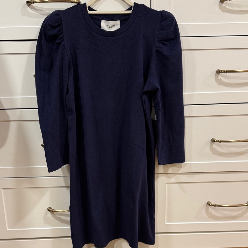 NWT Tuckernuck Navy Vesty Mini Dress - Picture 2 of 7